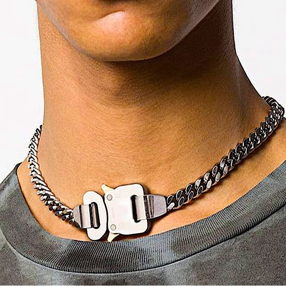 Luxury Stainless Steel Chain Link Necklace